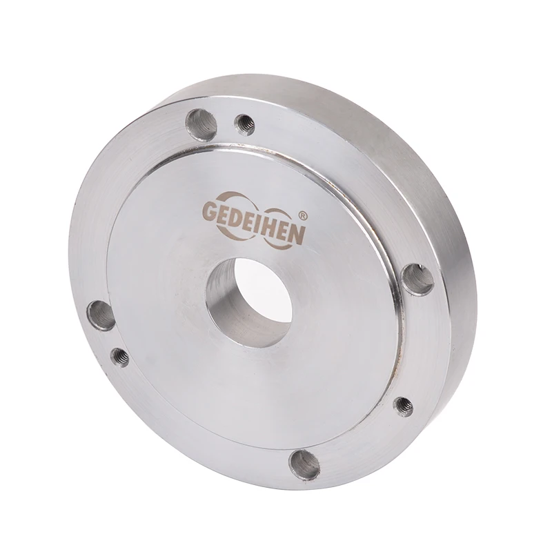 Flange para eixo de 125 mm para mandril de ação única de 4 mandíbulas K72 para wm210v