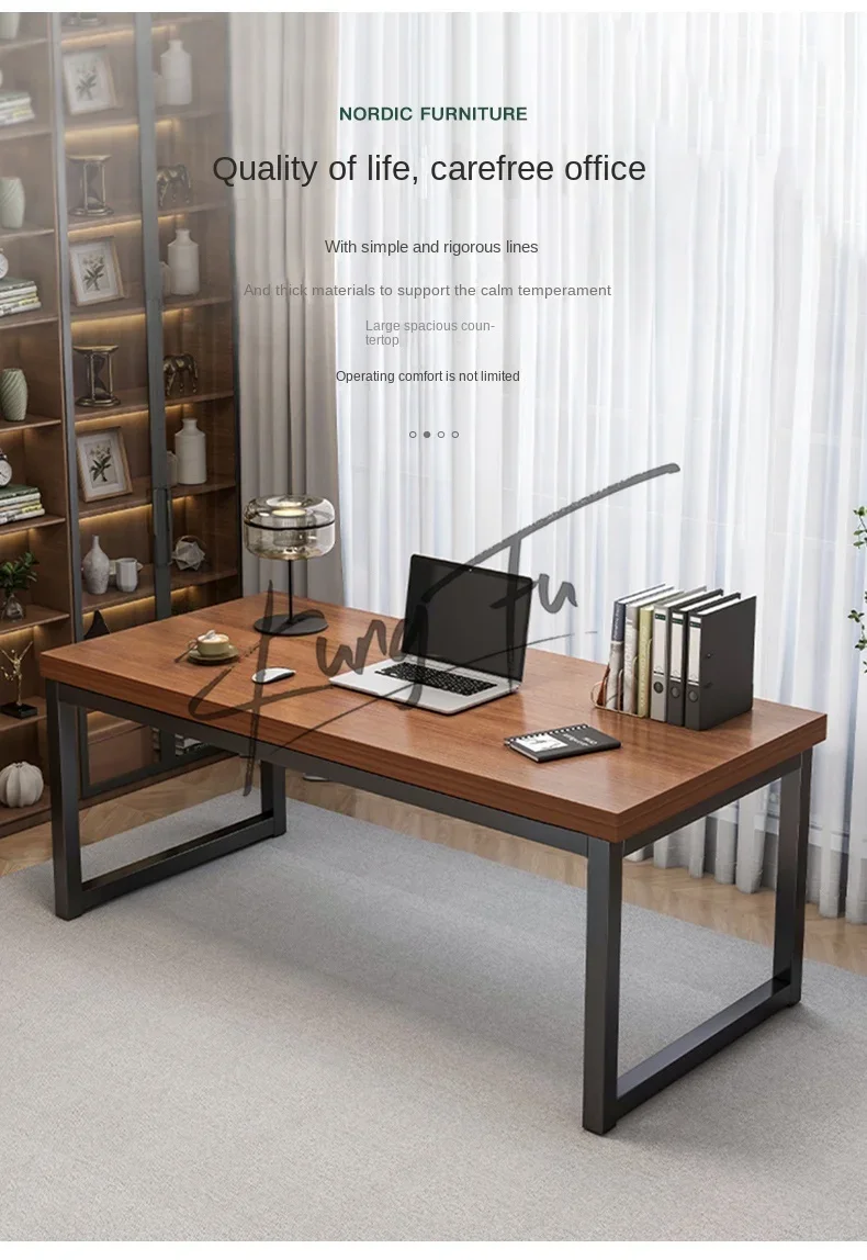 Scrivania semplice semplice e moderna scrivania singola