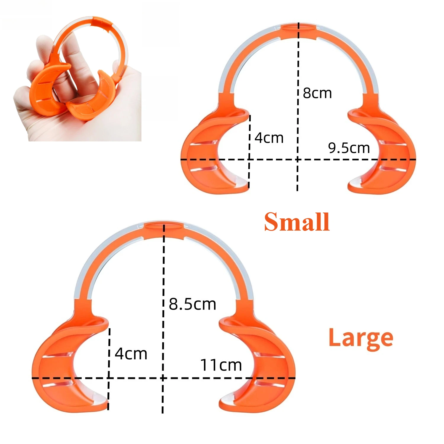 

1/2 шт., стоматологический мягкий силиконовый расширитель для полости рта C-типа, внутриротовой расширитель для губ и щек, ортодонтический расширитель, материал для инструментов для ухода за полостью рта