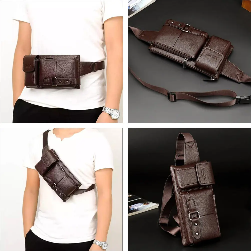 

Спортивная поясная сумка для активного отдыха, высококачественная, из водонепроницаемой ПУ-кожи, легкая, для хранения телефона, для езды на велосипеде, бега и занятий в спортзале