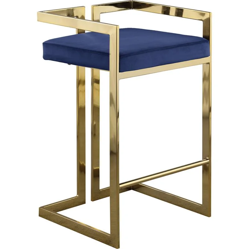 

Luxury Outdoor Adjustable Stainless Steel Bar Stool Heavy Duty Modern Design for Kitchen Dining Hotel Commercial Areas