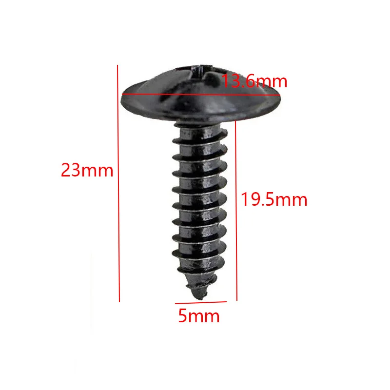 12493-05167E 20PCS R-56 Self-tapping screw round head cross groove round head suitable for fender bumper of general motors