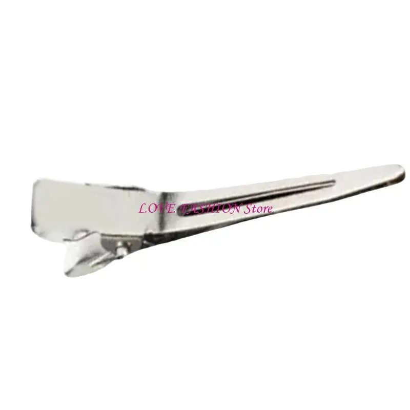 Hair Clip Easy Simple Duckbill Barrettes Long Head Sectioning Hair Ornament Y166 - Detail 1