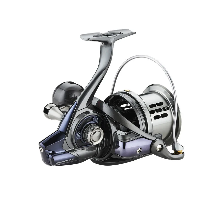 Spinning Fishing Reel DK8000-12000 CNC Metal Wire Cup 28KG Brake Power Fish Lure Reel 4.6:1 Ratio Wheel Freshwater Saltw Fishing