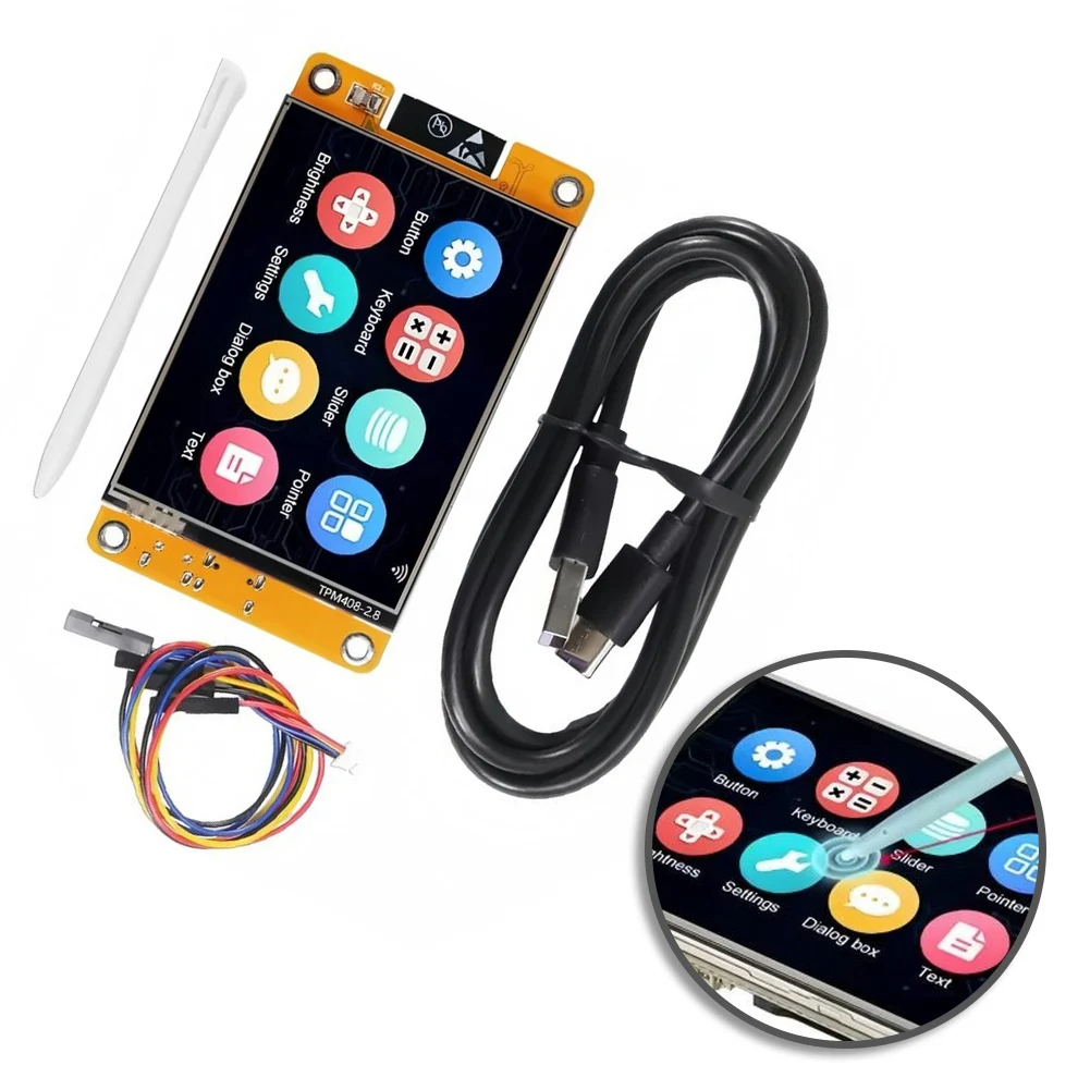 Development Board 2.8 Inch TFT LCD Touch Display 320x240 Resolution For Wireless IoT Projects And Smart Control