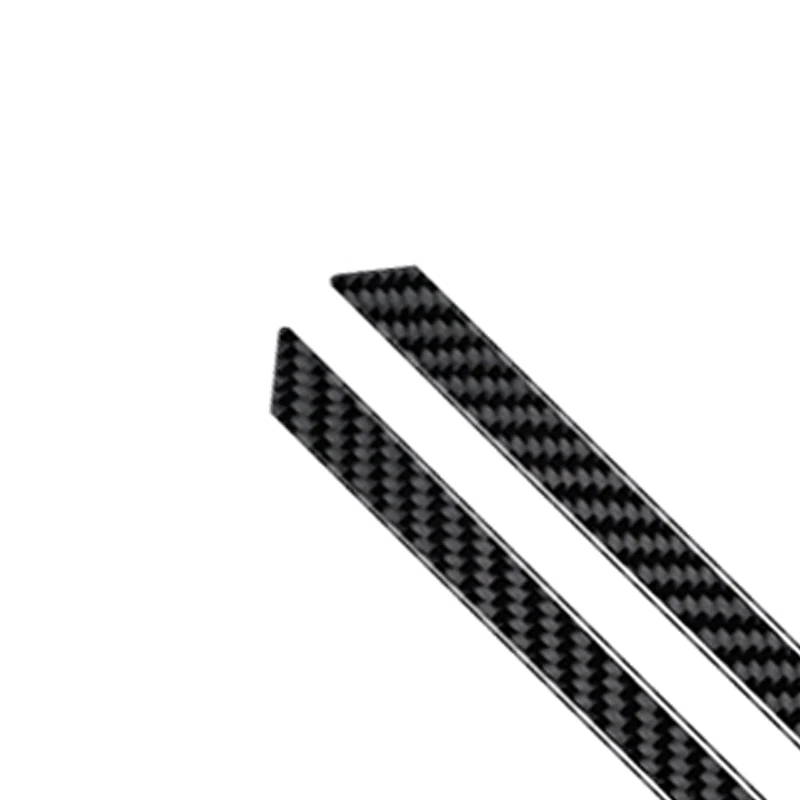 Window A-pillar Panel Carbon Fiber Stickers Decorative For Subaru Legacy Outback 2015 2016 2017 Car Interior Accessories