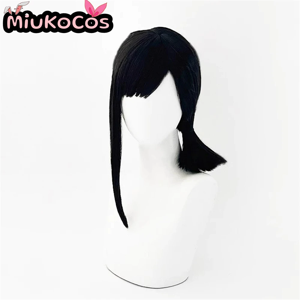 متوفر في المخزون Kobeni Higashiyama شعر مستعار تأثيري مع دبوس الشعر MiukoCosplay أنيمي بالمنشار رجل تأثيري