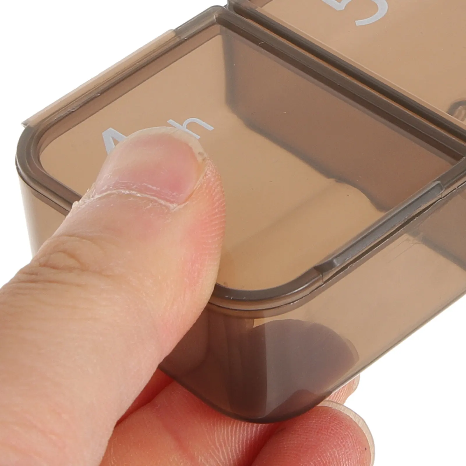 

Мини-органайзер для таблеток на неделю, портативный контейнер для лекарств, компактный карманный диспенсер для таблеток, дорожный контейнер для хранения с надежным замком