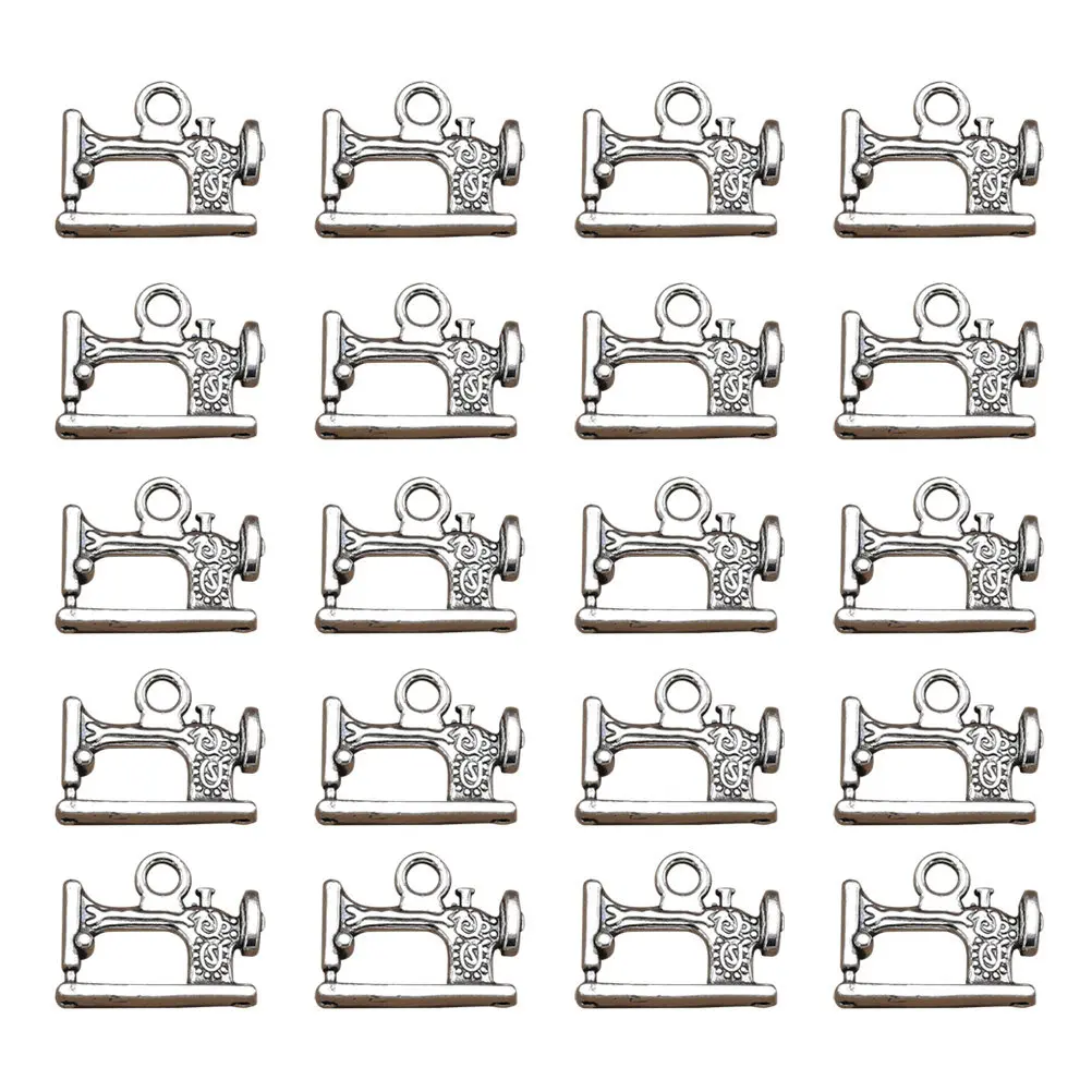 

20Pcs Alloy Carving Pattern Pendants Charms DIY Jewelry Making Supplies for Necklace Bracelet Keychain Craft Gift
