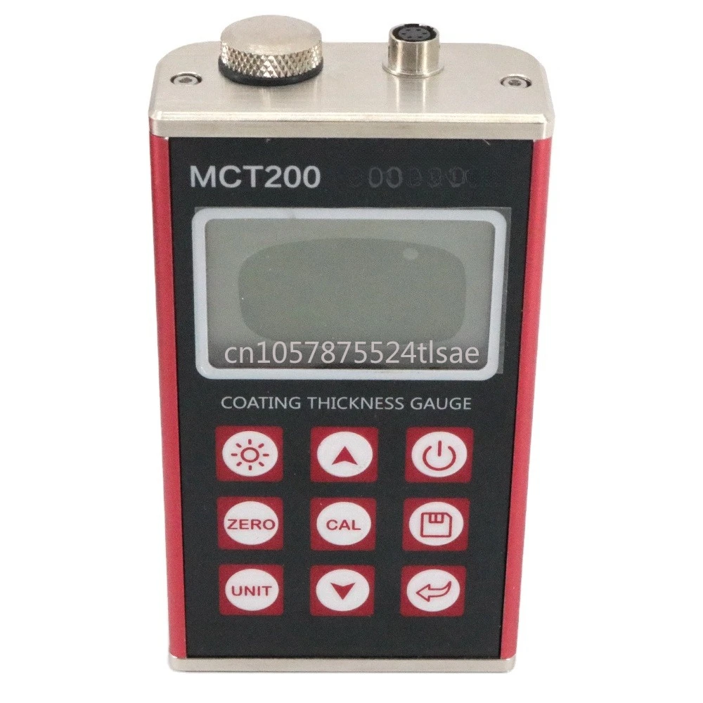 

MCT200 Digital Magnetic Induction and Eddy Current Coating Thickness Gauge (0-1250um) F1 or N1 Probe