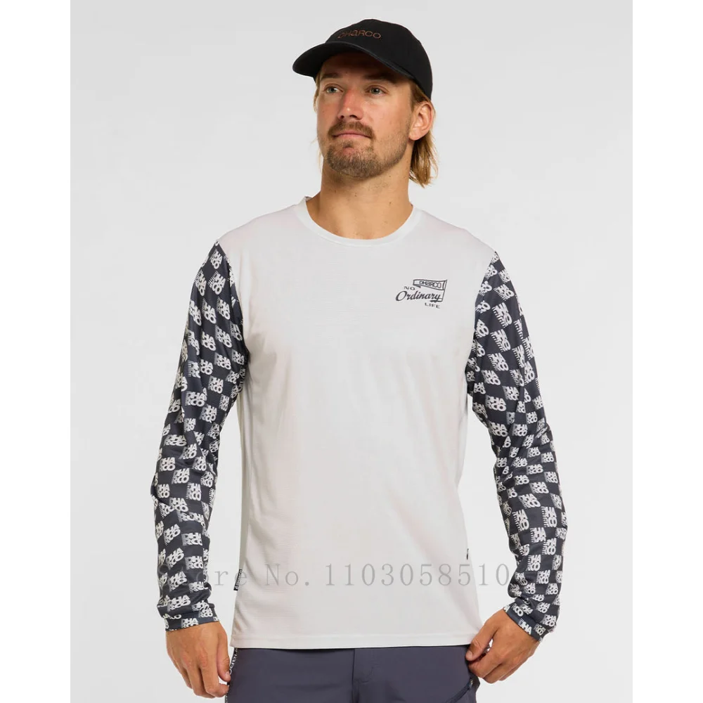 

Мужская велосипедная футболка с длинным рукавом для MTB, мотокросса, даунхилла и эндуро