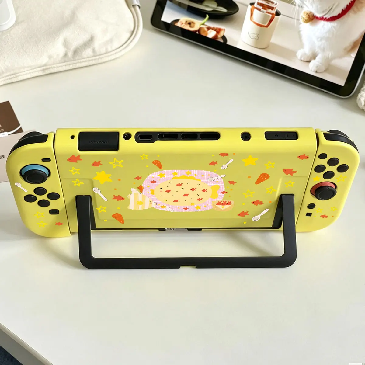 Anti-Falling Hard Acrylic Protective Case Dockable Base for Nintendo Switch 2 NS2 Console Detachable Joy-Con Split-type Housing