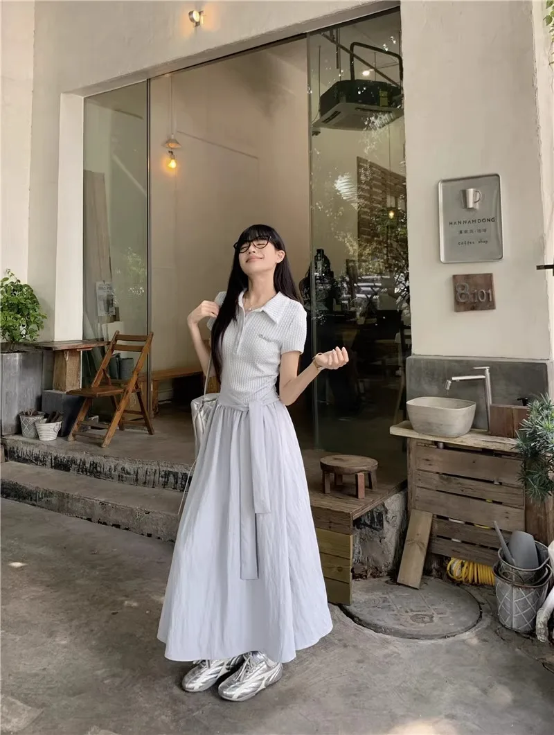 فساتين نسائية بأكمام قصيرة لعيد الميلاد صيفية مشروط برقبة دائرية مكشوفة الأكتاف محبو موسيقى الليل قصيرة جدًا حديثة فنية بسيطة