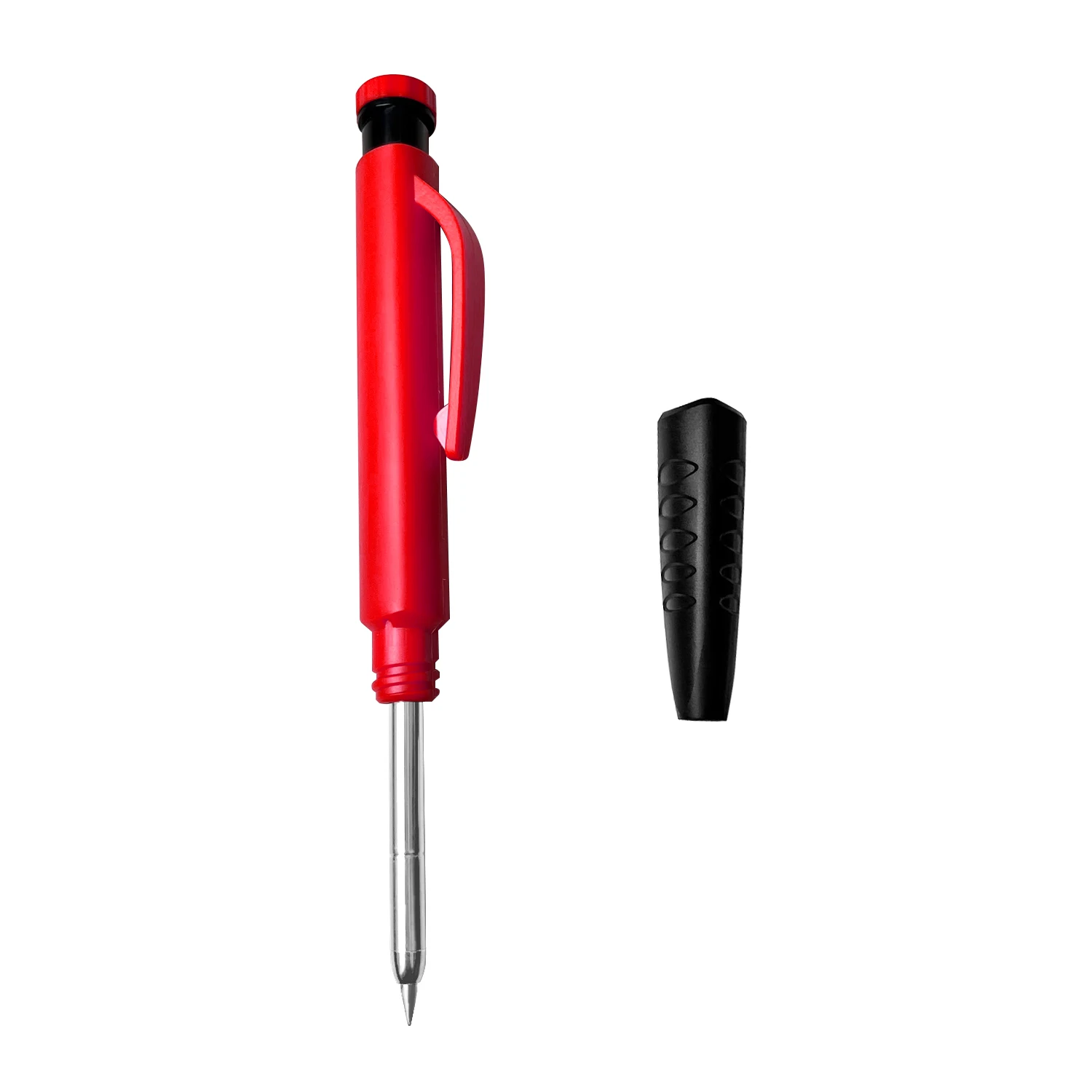 Solid Carpenter Mechanical Pencil For Woodworking Long Head Detachable Dual use Pen Pencil With Sharpener Stationery Supplies