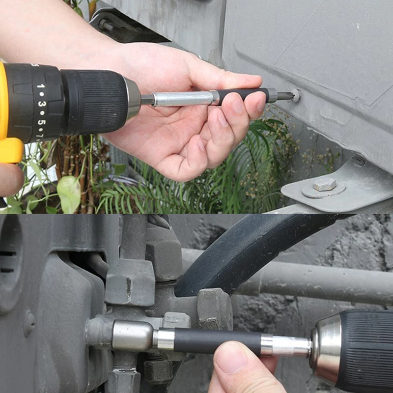 

43-Piece Magnetic Impact Nut Driver Set Nutdriver Toolset For Impact Drill Socket Adapters Bit Extention Wing Nut Driver