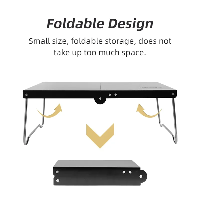 Camping Portable Foldable Table Small Coffee Tables Ultralight Outdoor Hiking Picnic Table MDF Mini Folding Table New