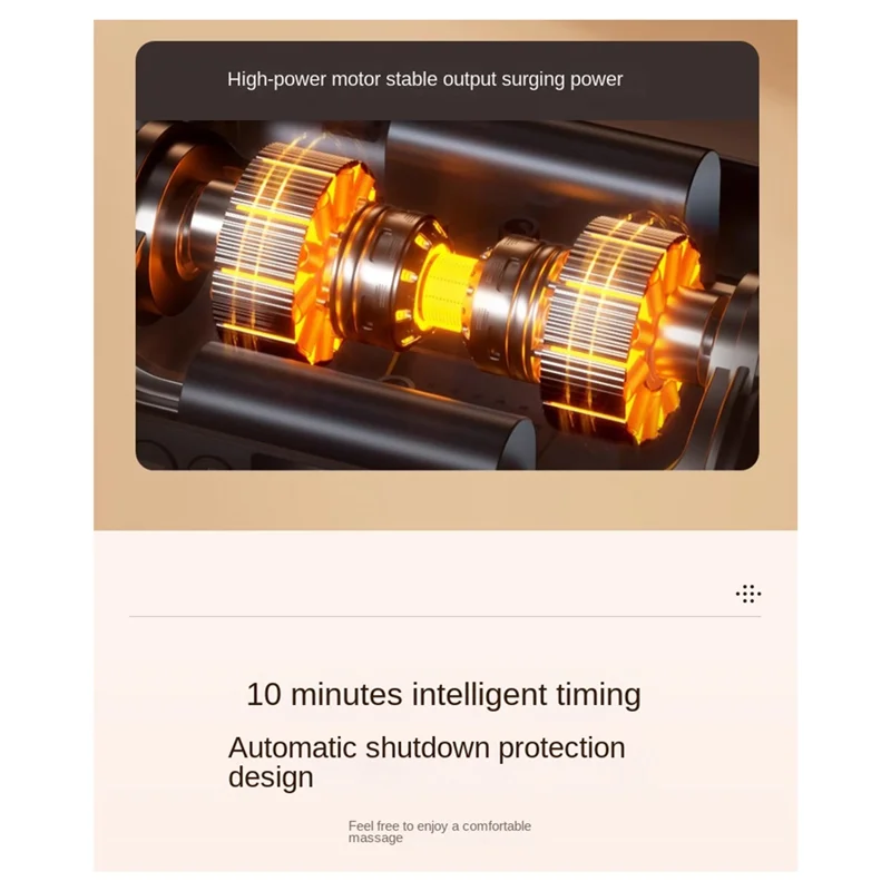 ABVH-Electric 6 رئيس تدليك بندقية الجسم الاسترخاء عالية التردد يهتز اللفافة بندقية المهنية الرياضيين العضلات العميقة مدلك #4