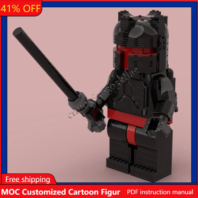 823PCS MOC Classic Moff Gideon Fixed Horns Star Battle MOC Build Blocks Model DIY Creative  Blocks Children Toys Christmas Gifts