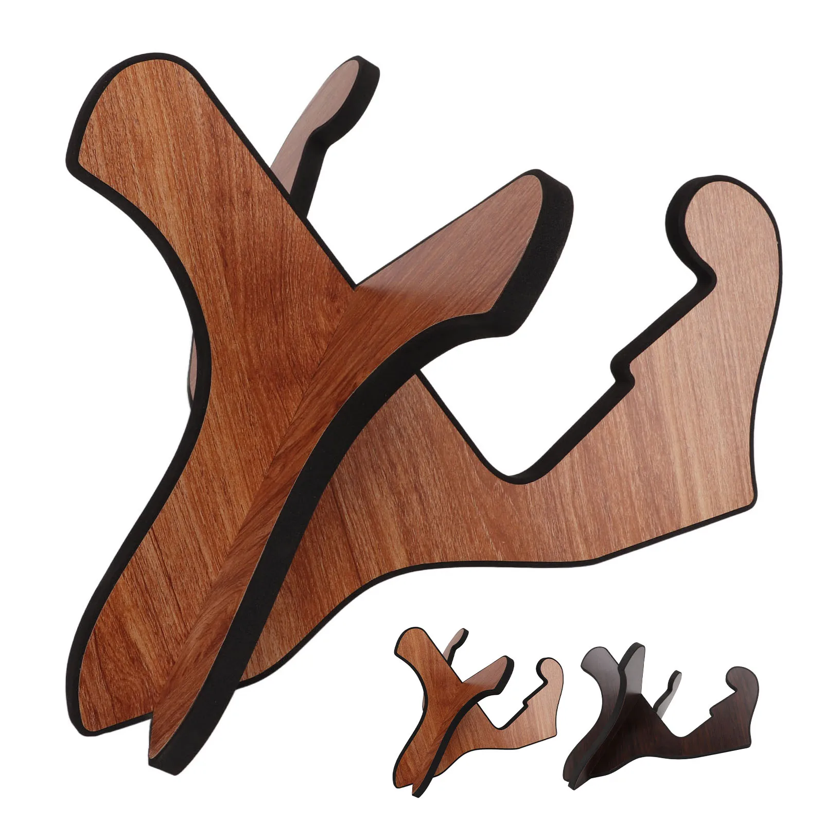 Guitar Stand Wooden Removable Assembly Bracket X Frame Style Portable String Instrument Holder