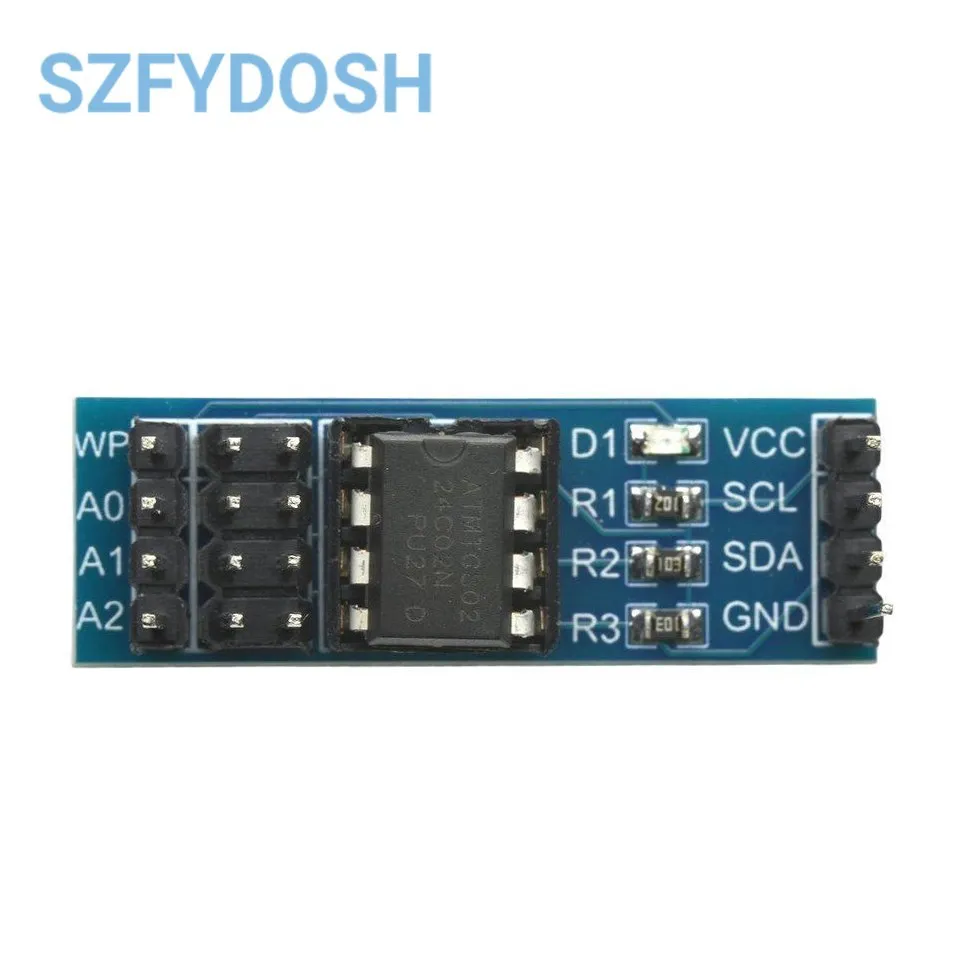 AT24C256 Serial EEPROM I2C Interface EEPROM Data Storage Module AT24C02 AT24C04 AT24C08 AT24C16 AT24C32 AT24C64 AT24C128