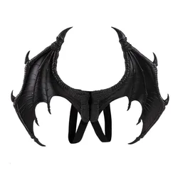 Alas de Ángel creativas para niños, Cosplay de demonio de Halloween, Unisex, calavera de Diablo, accesorios de vampiro, juego de rol, accesorios de fiesta