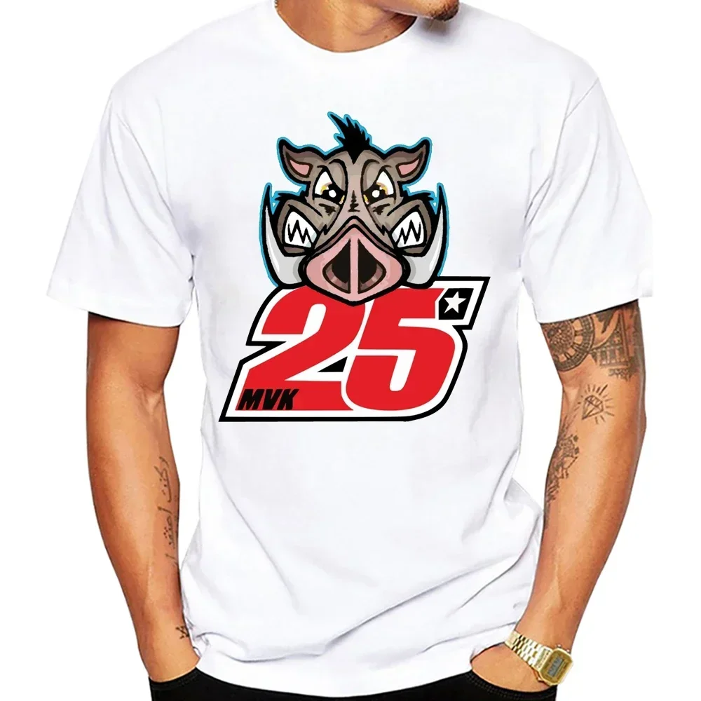 

Maverick Vinales 25 12 GP Race Riding T-Shirt Men Short Sleeve Motorcycle Adventure Sport Casual Boy White Tees Rider Tops