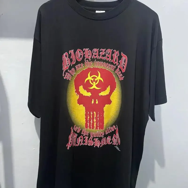 

2002 Biohazard Tour Against Terrorism Band S to 5XL T shirt TMB5001