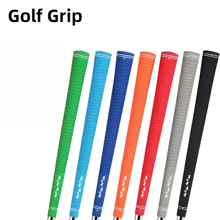 

10 Pcs Golf Club Grips Men's Standard Rubber Material Non-Slip Soft Universal Golf Irons/Woods Grips 7 Colors