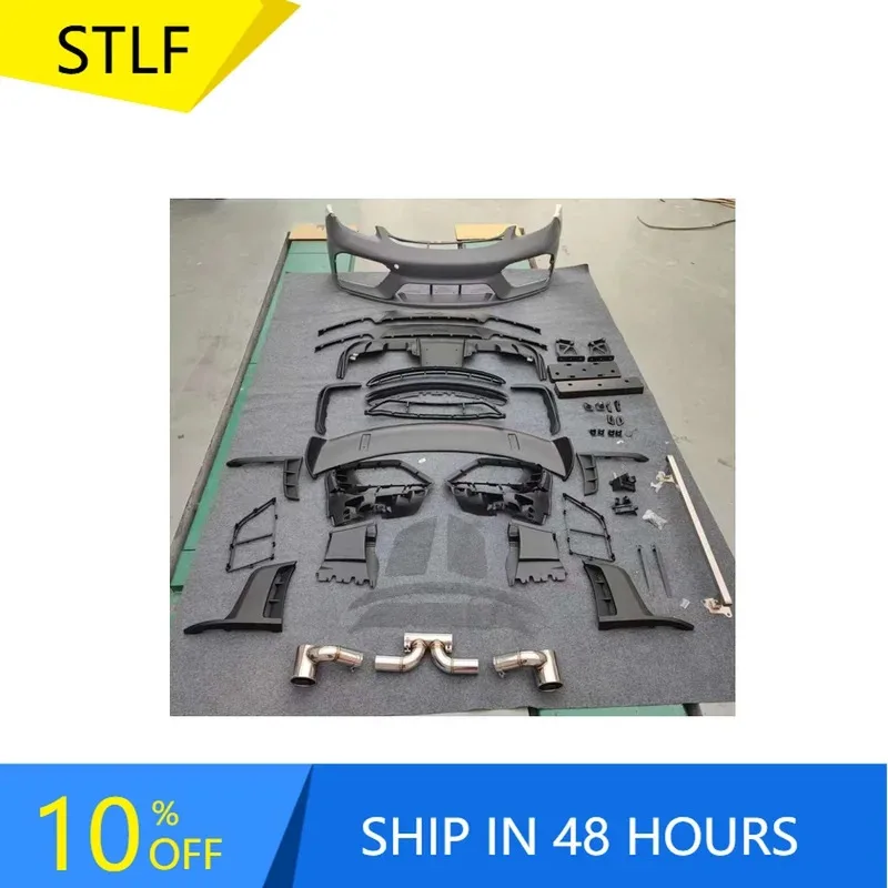 

Deren High QualityCar Accessories Facelift Upgrade For s 718 2016 + To GT4 RS Front Rear Bumper Grille Body Kit