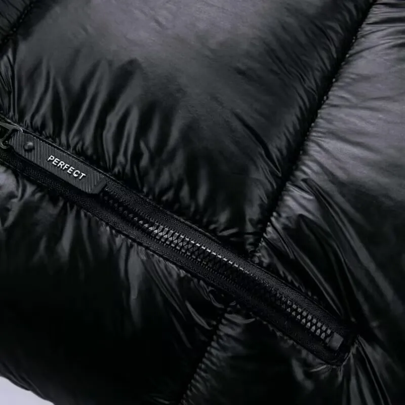 العصرية الوقوف طوق أسفل معطف الرجال 2025 شتاء جديد أنيق دافئ بلون سترة متعددة الألوان أحجام معطف كلاسيكي للرجل