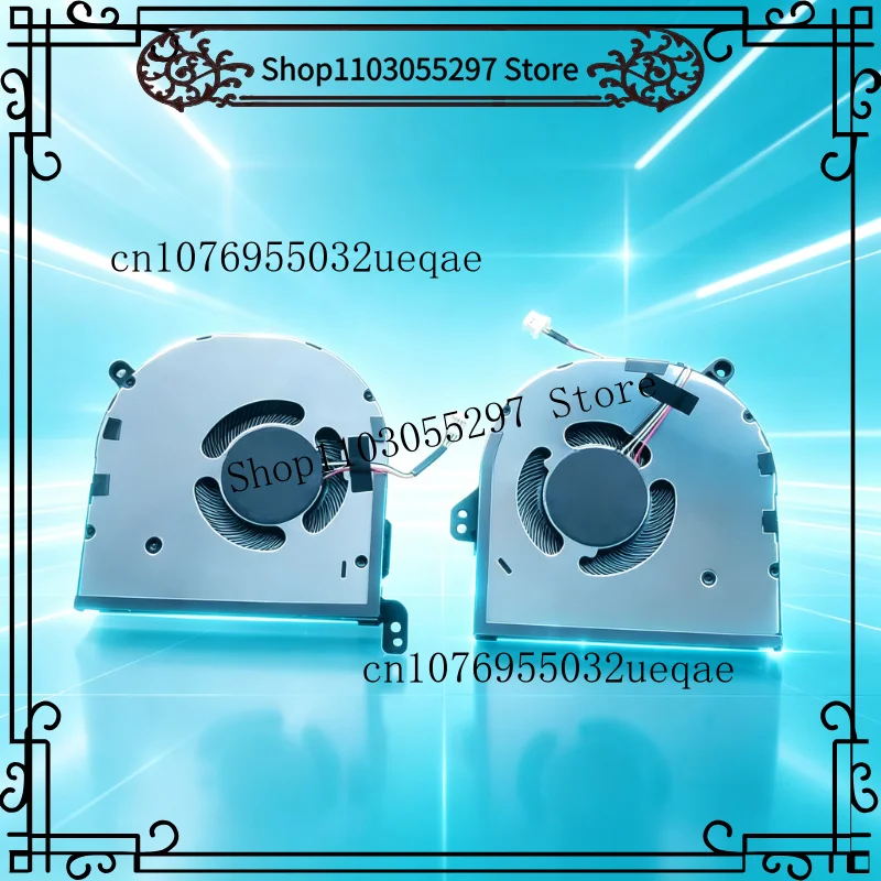 Notebook Radiator Fan for DELL XPS15 9520 Precision 5570 Laptop PN 0594WG 0MC4KC Cooling Cooler