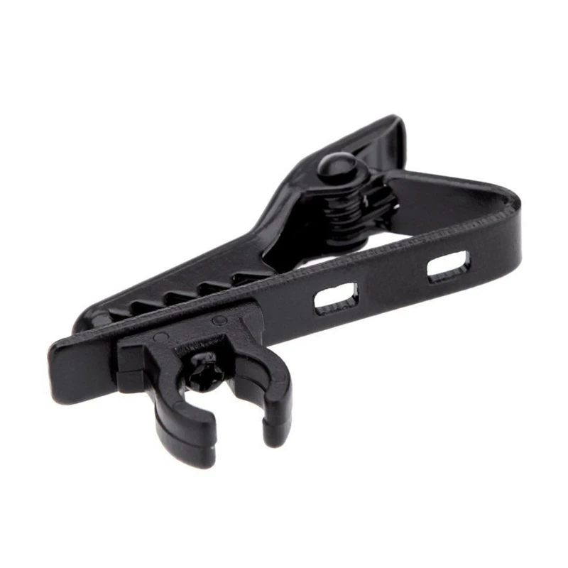 Universal Mic Metal Clips Protable Lavalier Microphone Clip Lapel / Collar / Clothes Tie Microphones Holder Mount Clamp