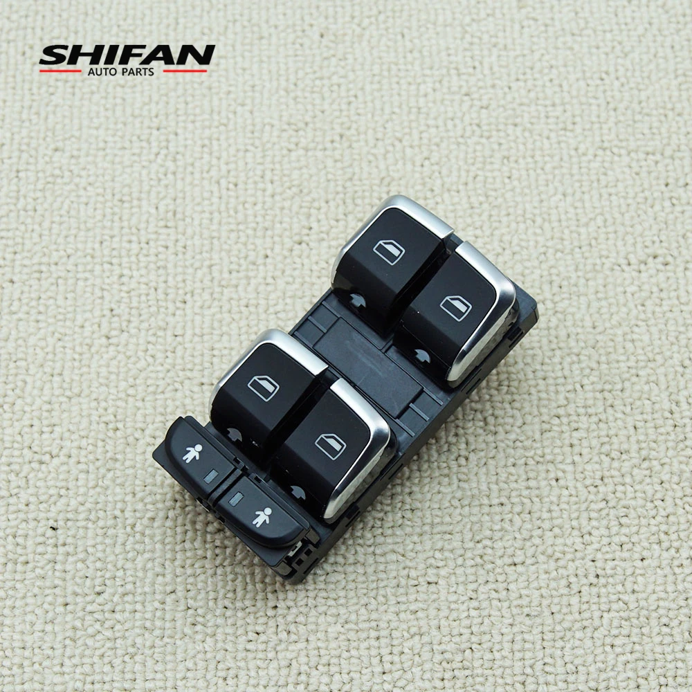 

4G0959851B автомобильный электрический стеклоподъемник, кнопка переключения для Audi A6L 2012 2013 2014 2015 2016 2017 2018 2019 автомобильные аксессуары