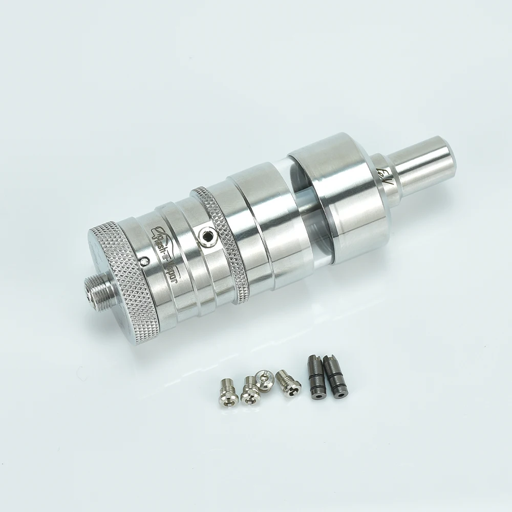 V4.5S ไอน้ำอิเล็กทรอนิกส์ + 23มม. RTA FEV 4.5S + เครื่องสร้างใหม่ได้ถังเวป4.5มล. 316แก้วเส้นผ่าศูนย์กลาง RTA