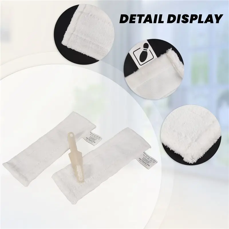 TAIGH-Steam Cleaner Floor Cloth Pads For Karcher Easyfix SC1 SC2 SC3 SC4 SC5 Cleaner Mop Cloth Pads Practical
