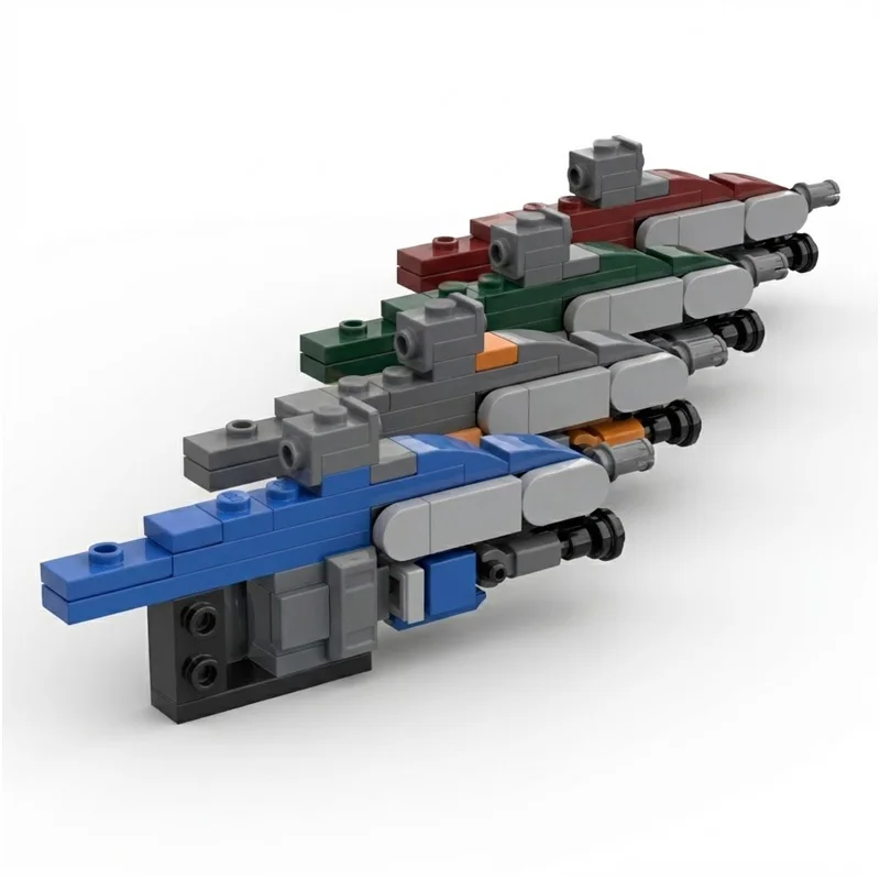 Game DIY Bricks Set Creative Warrior Robot Action Figure Team Construction Toy Boy Verjaardagscadeau voor 247208 moc