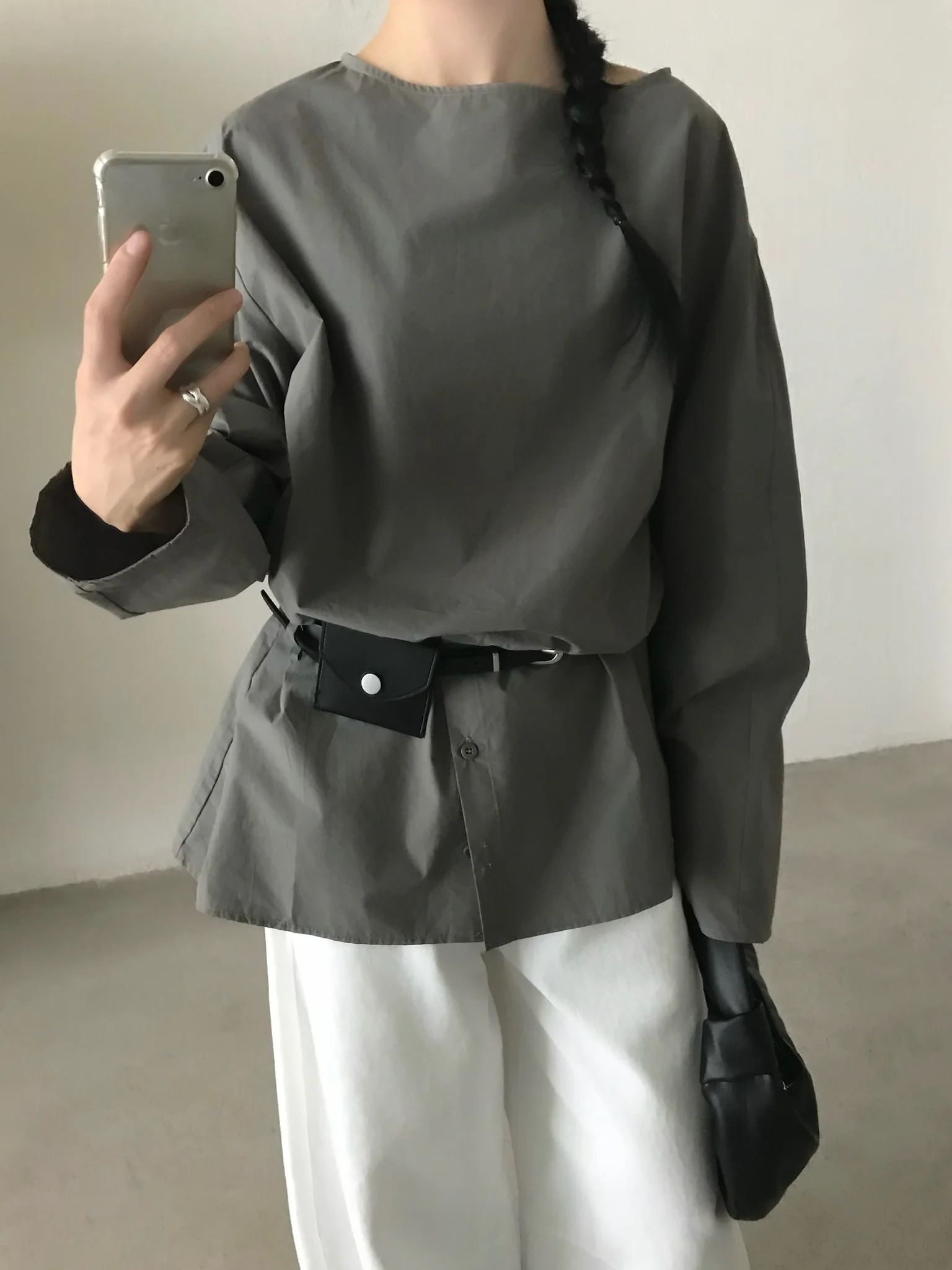 

Женское модное универсальное платье с длинным рукавом и круглым вырезом, с поясом на талии, осеннее, простого кроя, 6363