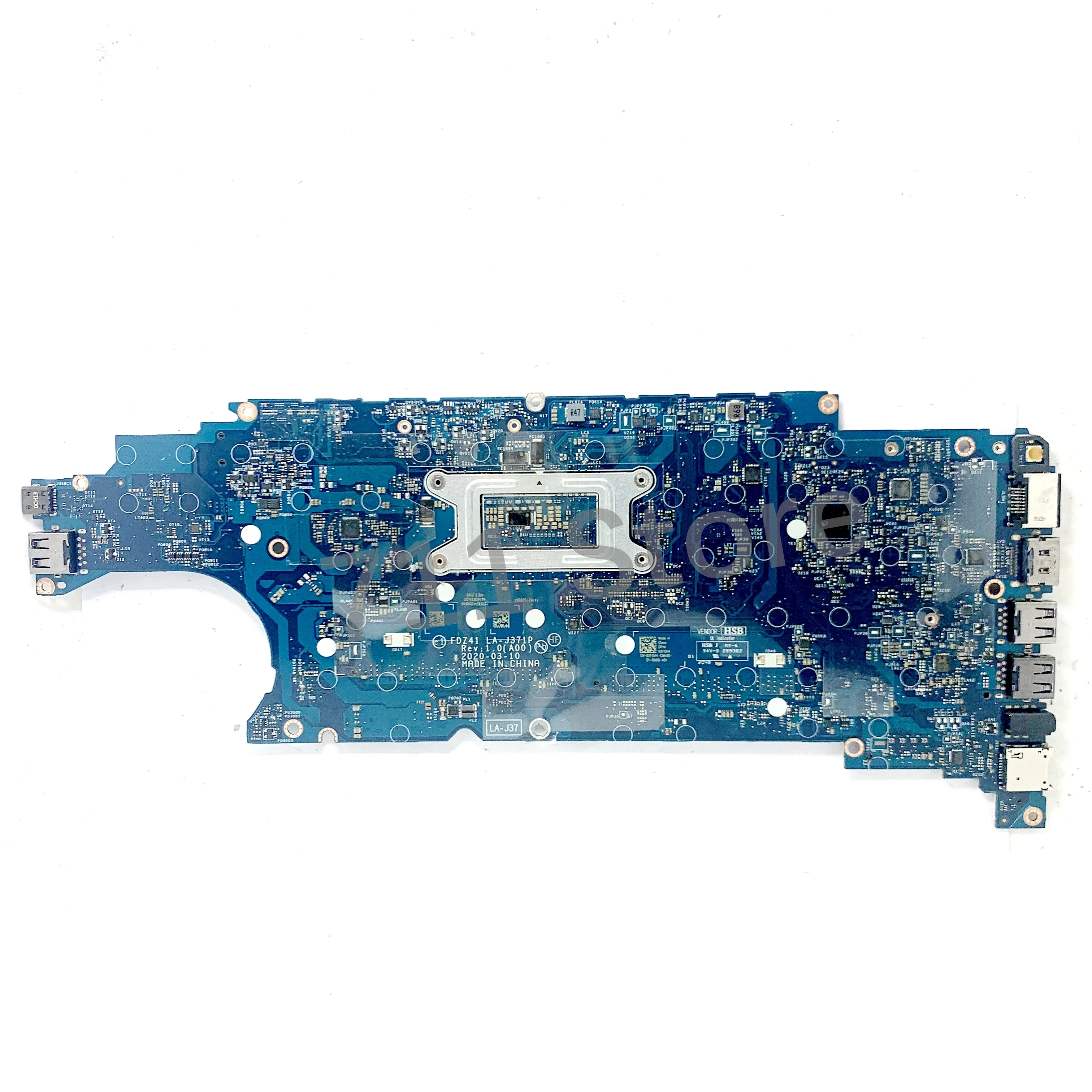 CN-02FGH4 02FGH4 2FGH4 FDZ41 LA-J371P Mainboard For DELL Latitude 5410 Laptop Motherboard With SRGKZ I5-10210U CPU 100%Tested OK