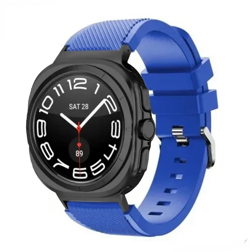 sports soft Silicone Strap For Samsung Galaxy Watch Ultra 2025 47mm breathable band For Samsung Watch 8 40mm 44mm 8 Classic 46mm
