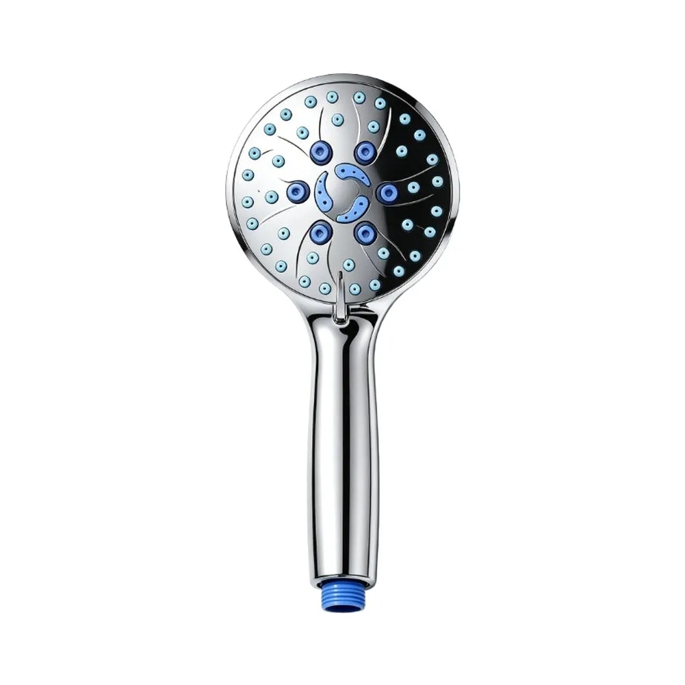 High-Pressure 5-Mode Shower Head with Precision Nozzles and Built-in Rinse Feature for Home and Hospitality Use