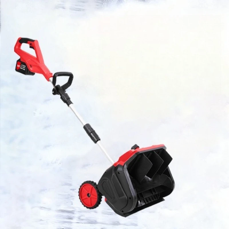 

chargeable brushless 12-inch hand push snow plow with digital display brushless all-copper heat-resistant motor