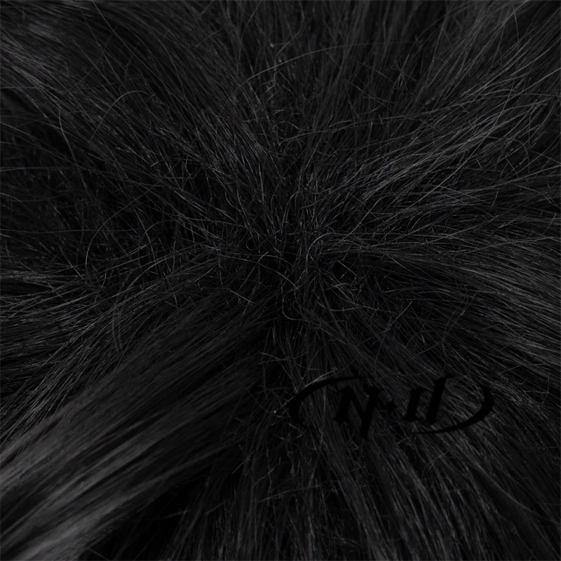 ND Okkotsu Yuta شعر مستعار تأثيري أنيمي Jujutsu Kaisen تأثيري disheveled شعر أسود لحفلة الهالوين جودة عالية الاصطناعية