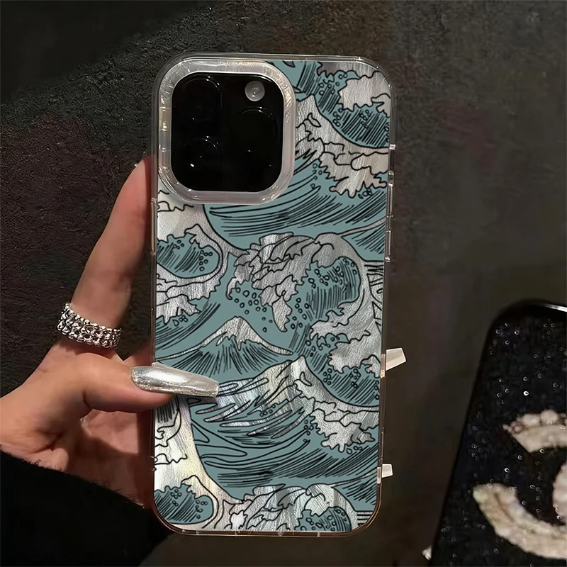 

Japanese Literary Style Feather Yarn Phone Case For Xiaomi Poco F7 5G Cases Poco X7 X6 X5 X3 M6 Pro Shockproof Bumper Back Cover