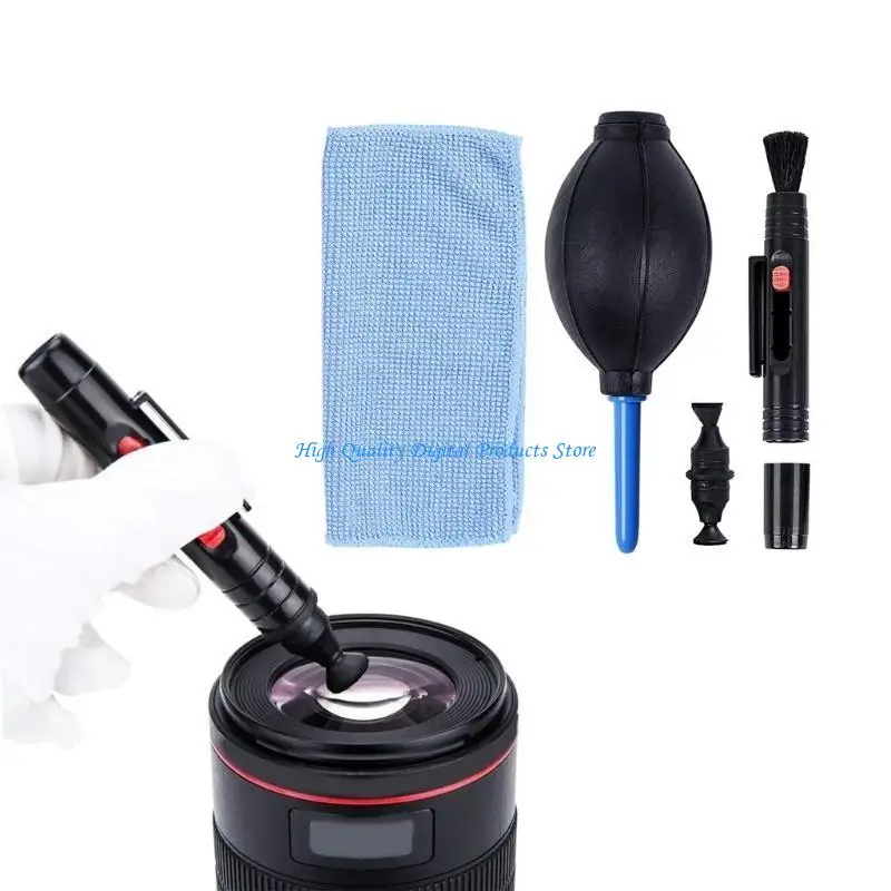 U2JE 카메라 청소 키트 먼지 청소기 브러시, 공기 송풍기 및 천