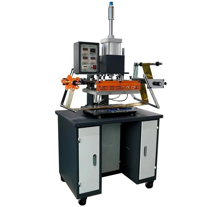 Pneumatic Hot Foil Stamping Machine Hot Stamping Press Machine Embossing Machine for Paper - view 3