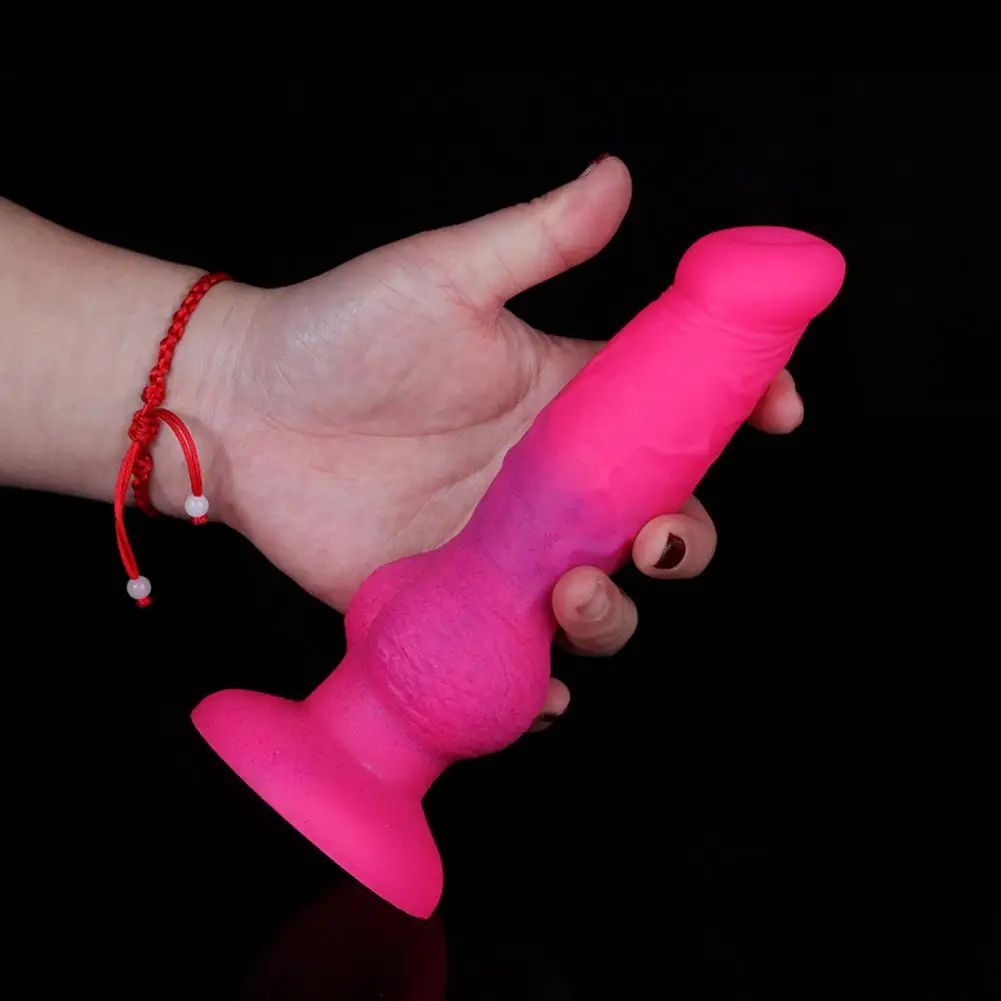 

Penis Dildo Interesting Realistic User-friendly Prostate-Massager Butt Stimulator Plug for Women