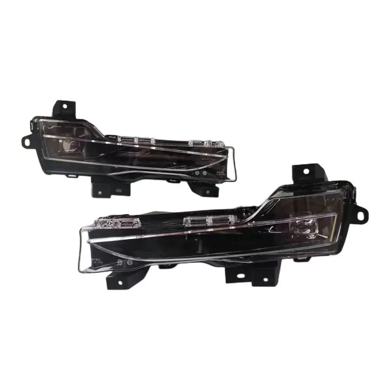 Car DRL Assembly For Tesla Model 3 Model Y 2017-2021 Front Bumper Upgrade  LED Fog Lamp Daytime Running Light Accessories