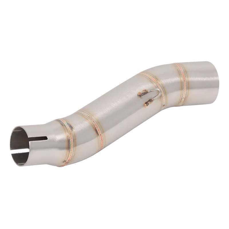 Slip On For HONDA CBR300 CB300F CB300R CB300 2013 - 2019 Motorcycle Exhaust Escape Middle Link Pipe Connecting 51MM Muffler