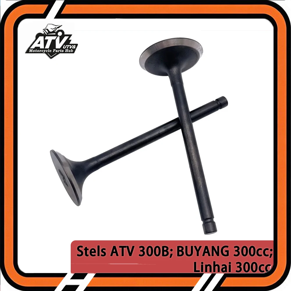 

Запчасти для квадроциклов, клапан для Stels ATV 300B BUYANG FEISHEN FA-D300 H300 300 173 Linhai 300cc, двигатель 2,1.0440 2,1.01,0450 LU015156