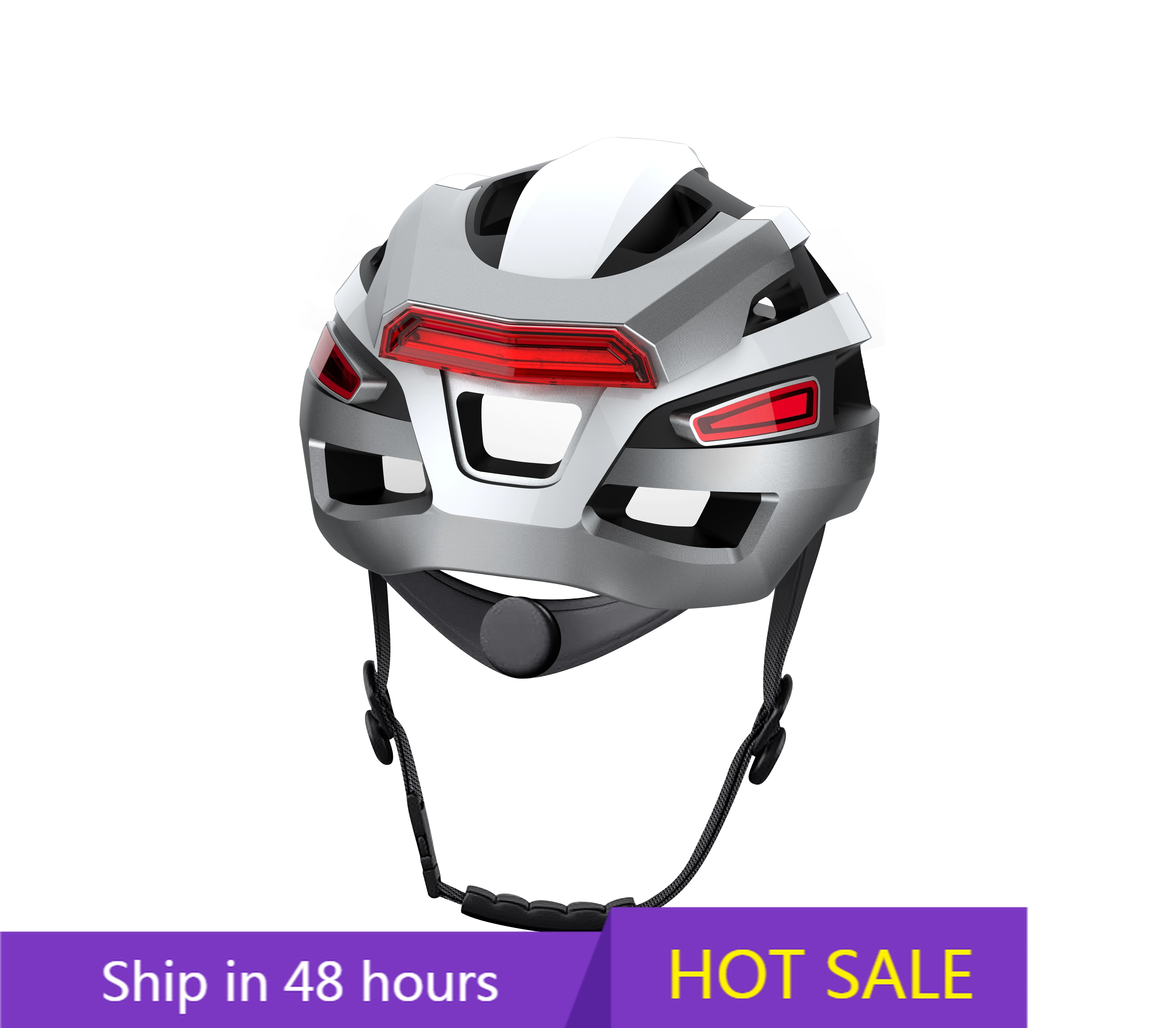 

POWER LEAP Customized Electric LED Lights Bluetooth Smart Bike Motorcycle Scooter Riding Bicycle Helmet with Built